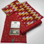 Kente Design Wax Print - 100% Cotton Ankara